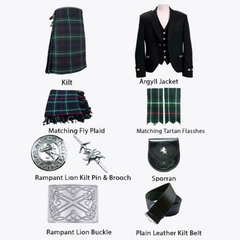 Kilt Outfit with Argyll Kilt Jacket