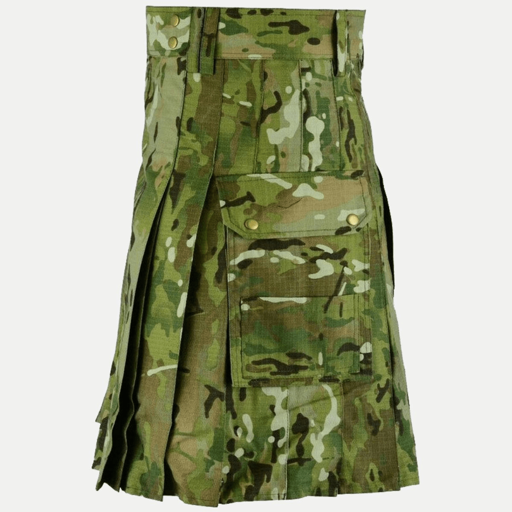 Multicam Tactical Utility Kilt For Men - Kilt Kingdom