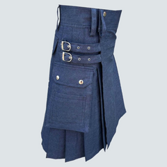 Blue Denim Kilt