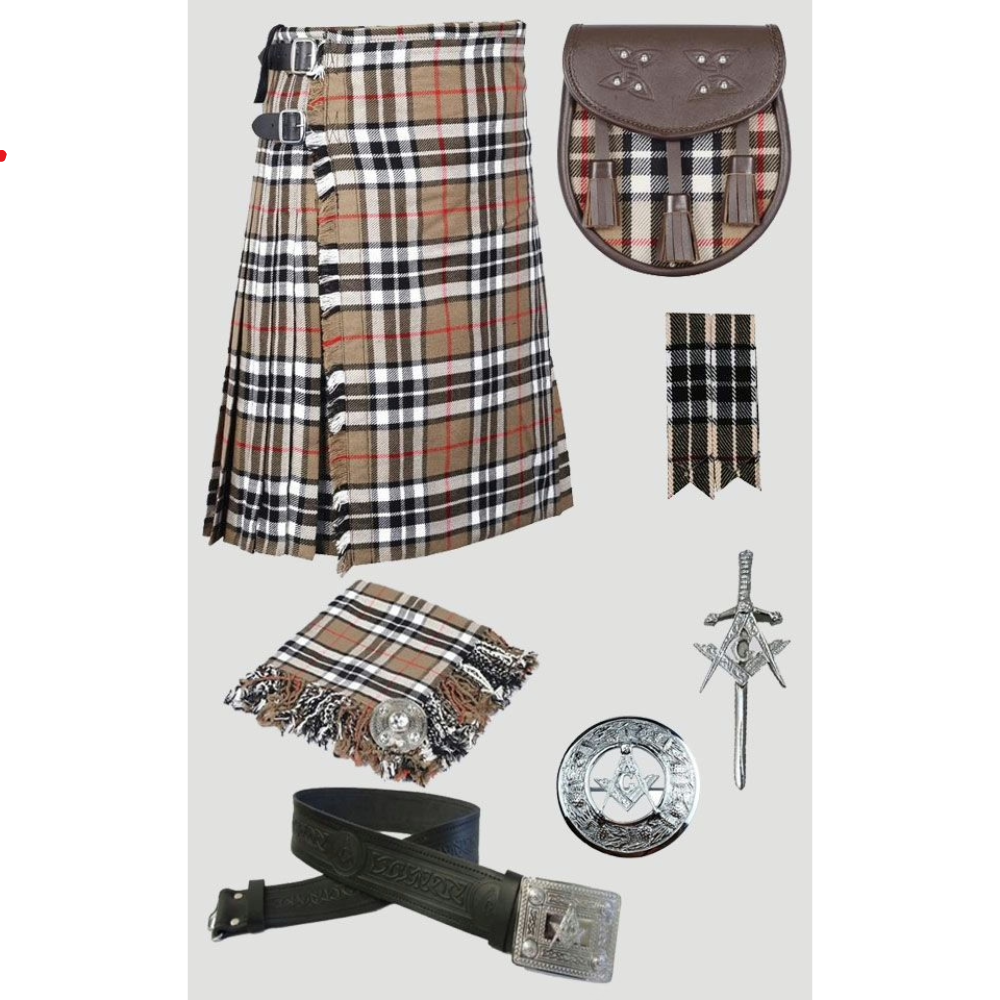 Camel Thomson Tartan Kilt Deal