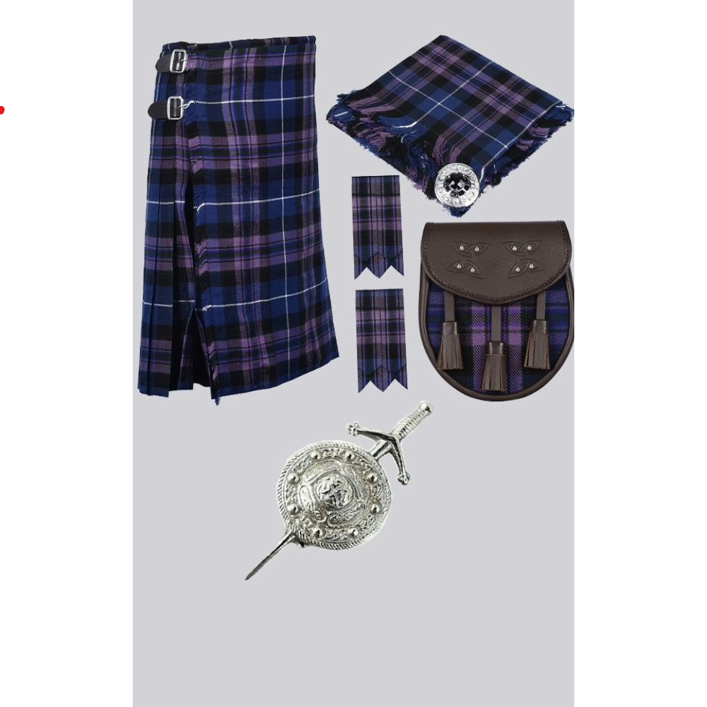 Heritage of Scoltand Tartan Kilt Package