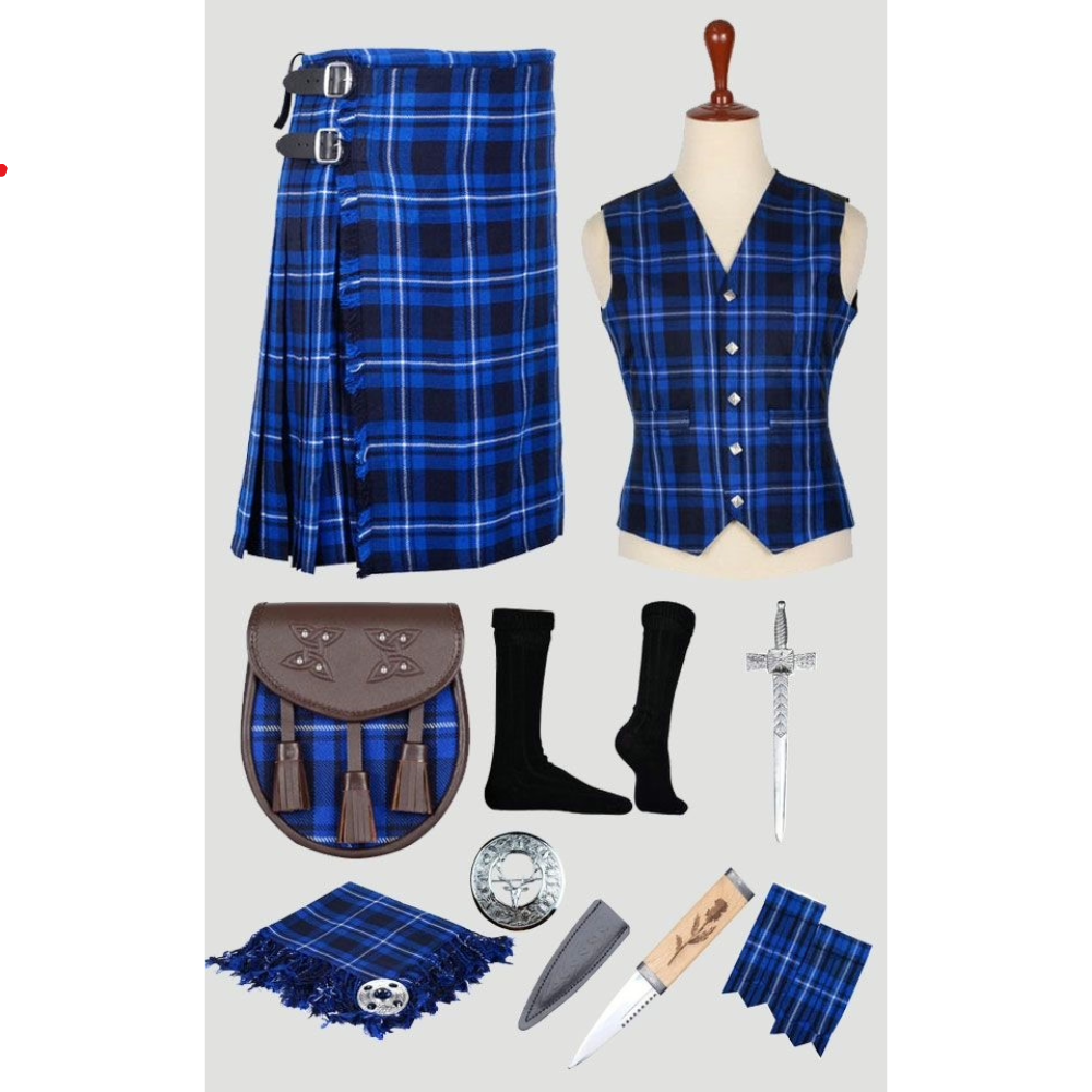 8 Yard Tartan Kilt Deal