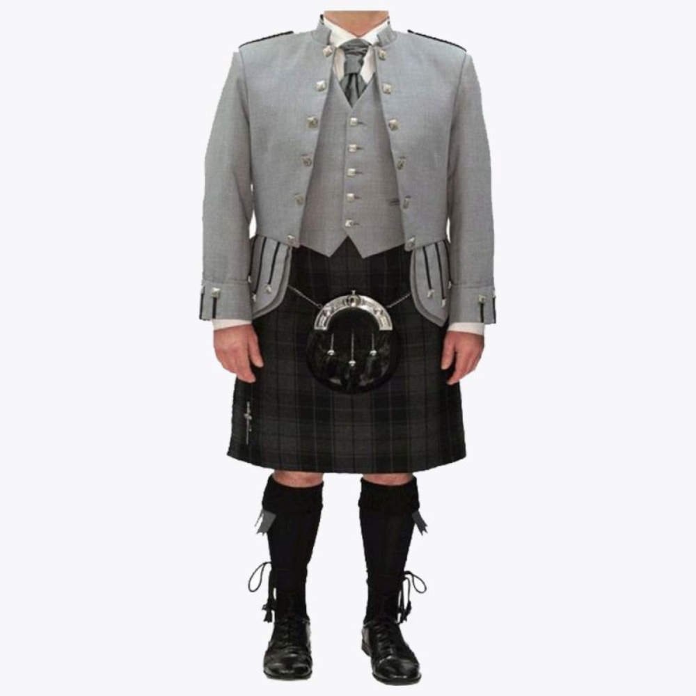 New Grey Watch Tartan Kilt Outfits