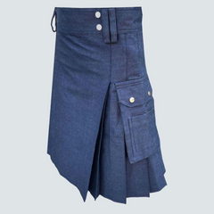 Blue Denim Kilt