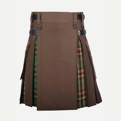 Cargo Hybrid Tartan Kilt For Men