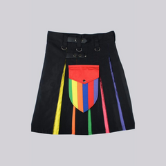 LGBT Pride Hybrid Utility Kilt For Men