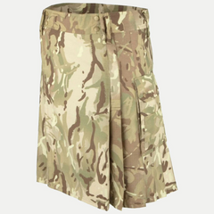 Multi Camouflage Kilt For Men