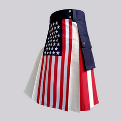 New American Flag Hybrid Utility Kilt