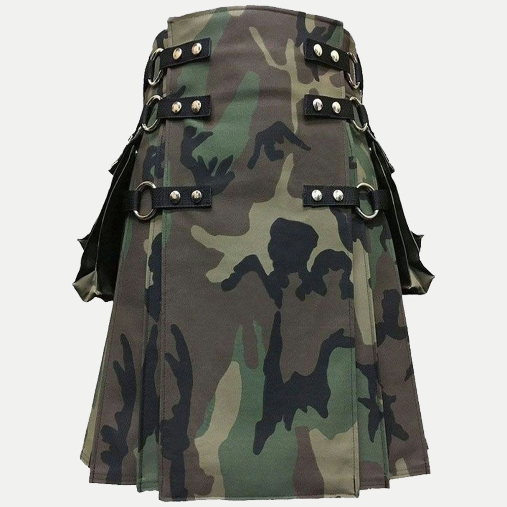 WoodLand Camouflage Kilt