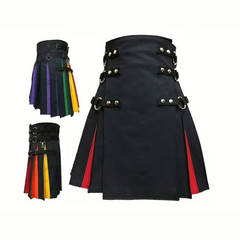 Boys' Athletic Rainbow Hybrid Kilt