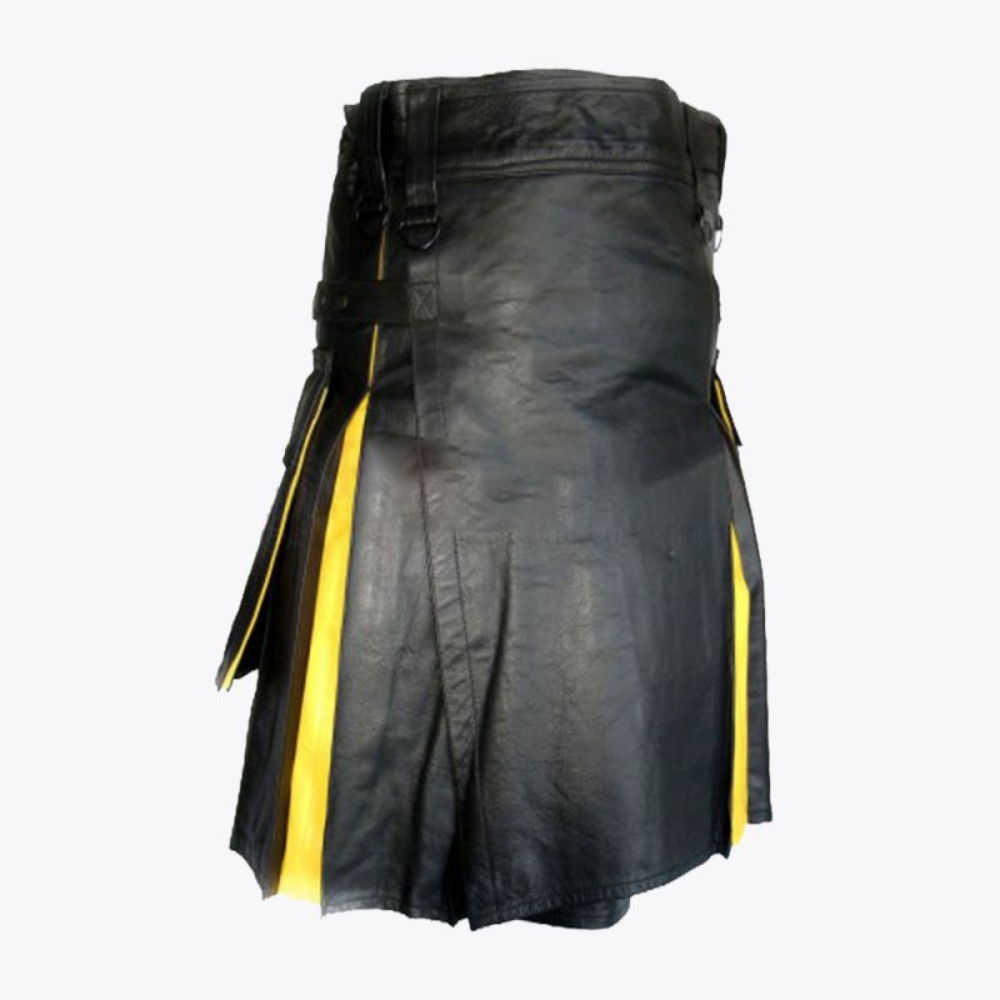 Special Gay Love Leather Kilt in Hybrid Kilt