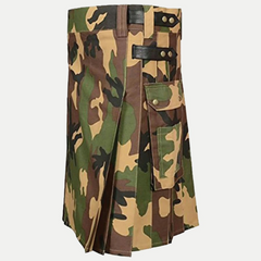 Military Camouflage Tactical Utility Kilt