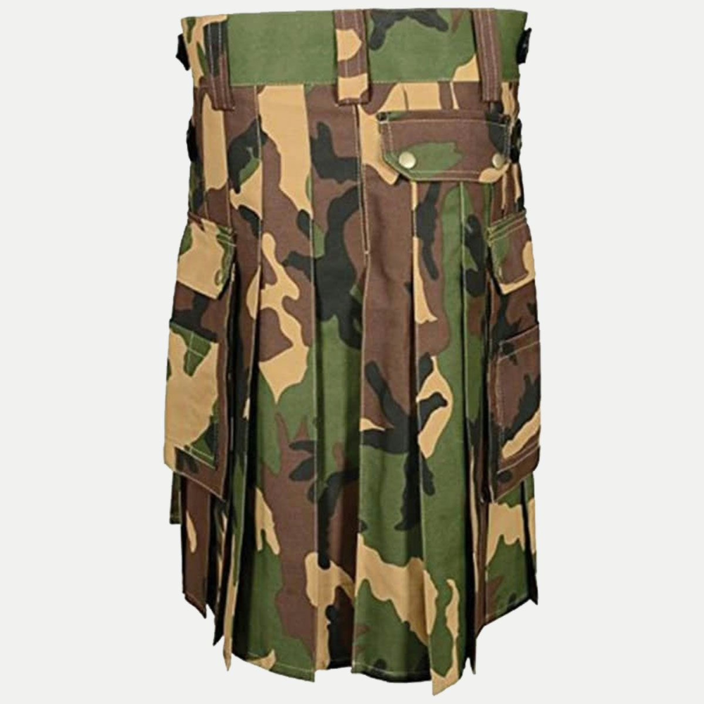 Military Camouflage Tactical Utility Kilt