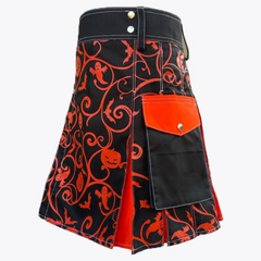 Halloween Hybrid Utility Kilt For Men