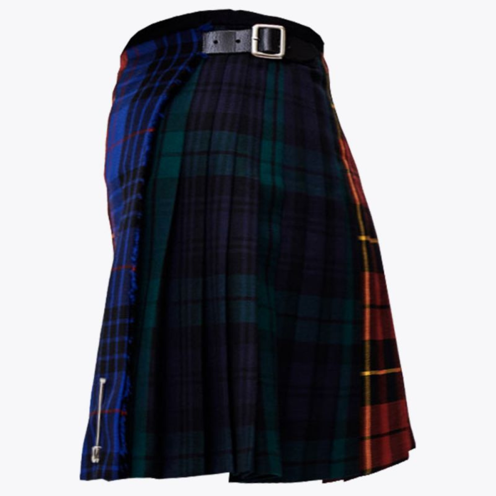 Mix Tartan Kilt For Women