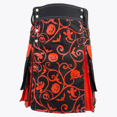 Halloween Hybrid Utility Kilt For Men