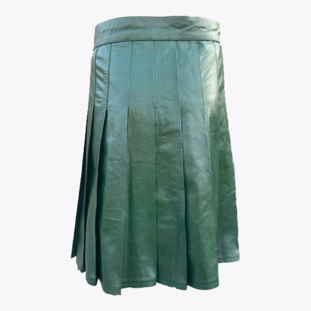 Best Green Leather Kilt