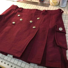 Mahroon utility Kilt