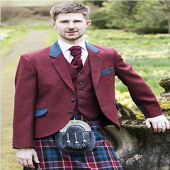 Argyll kilt Jacket & Waistcoat Two Color Combinations