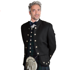 Sheriffmuir Kilt Jacket and 5 Buttons Vest