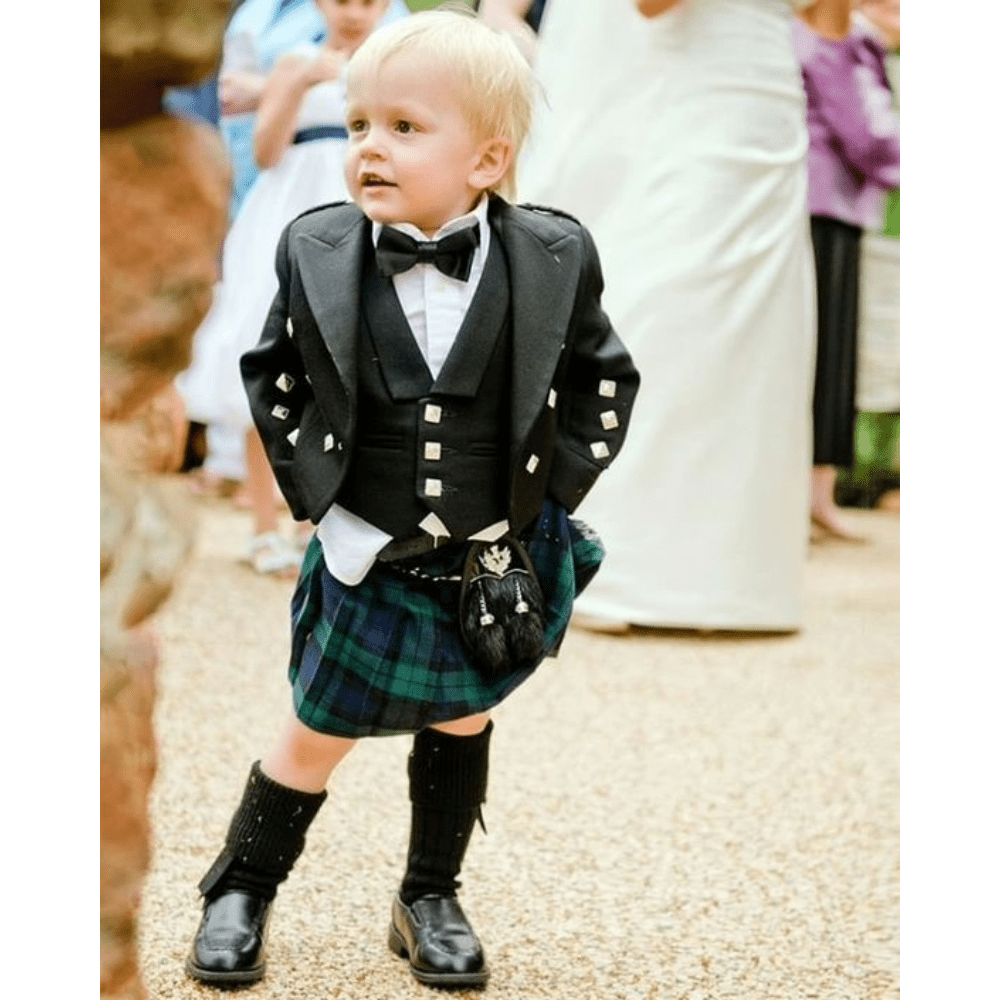 Black Watch Baby Kilt Outfit - Kilt Kingdom