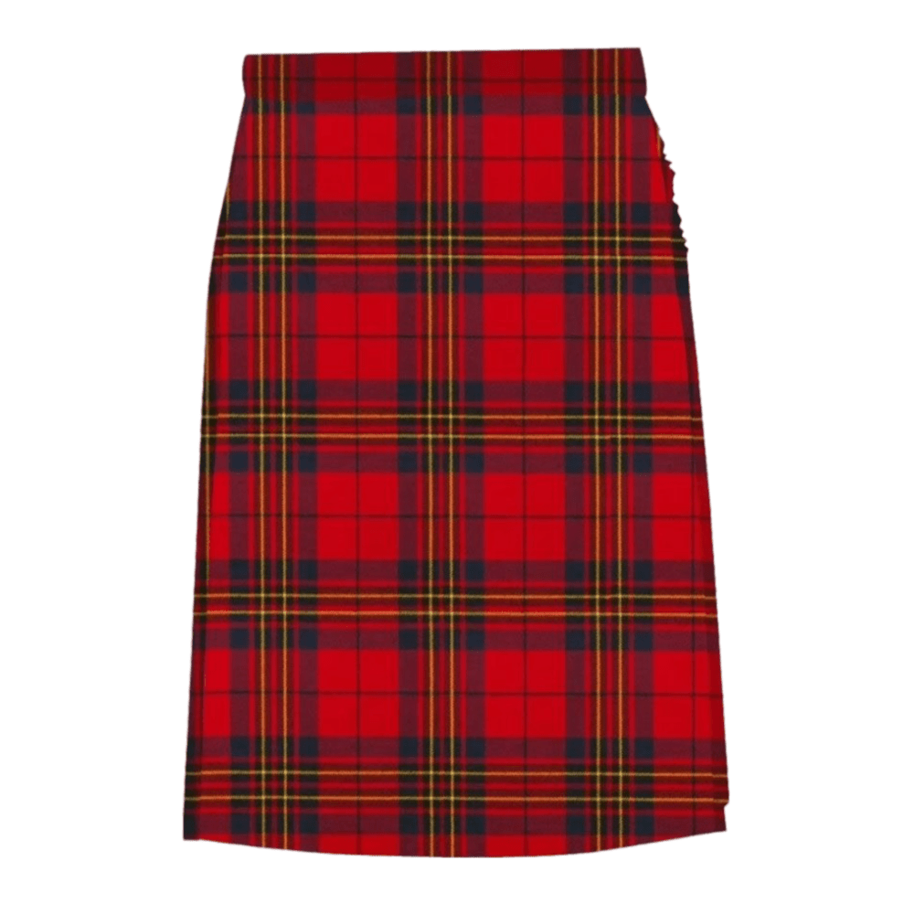 Red Leslie Women Tartan Kilt